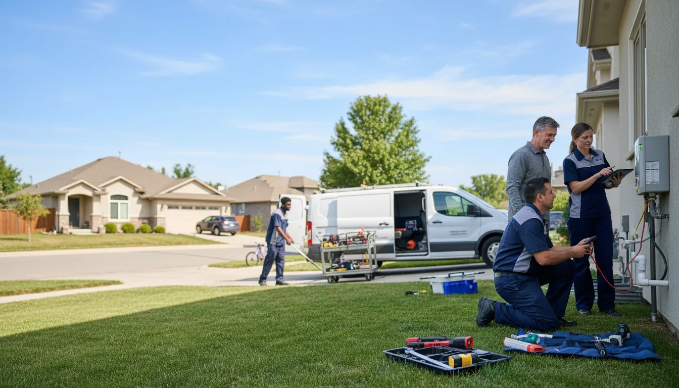 Tankless water heater service in Aspermont, TX